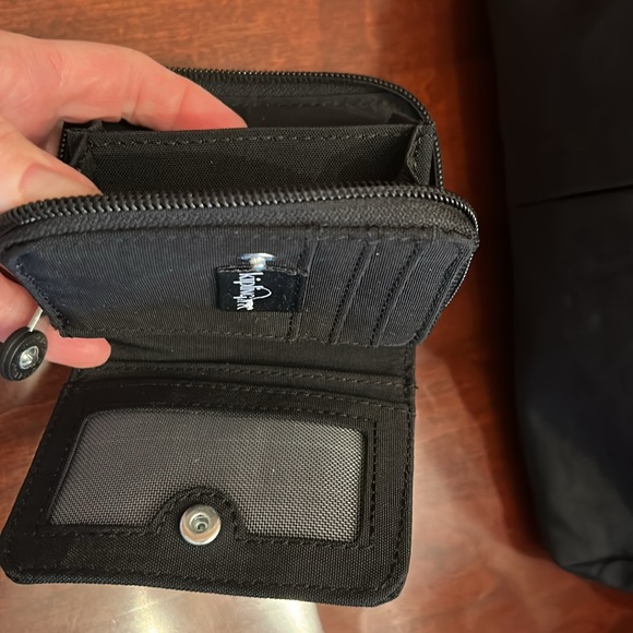 Kipling Black Bag (Shoulder or Crossbody) and Wallet - Picture 6 of 9